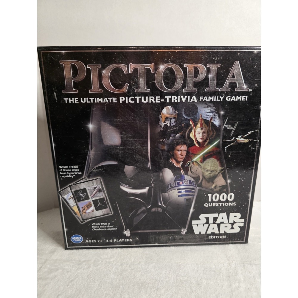 Pictopia Star Wars Game Ultimate Picture-Trivia Family Game Pictopia Star Wars